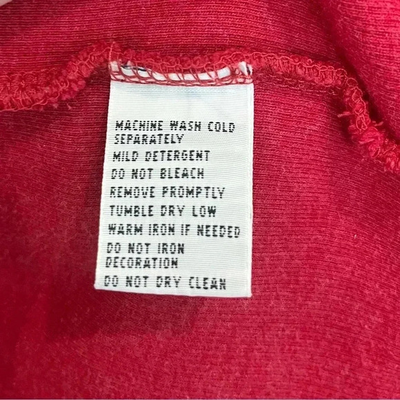 Polo Ralph Lauren Half-Zip Long Sleeve Red Knit Pullover XL - Picture 5 of 6